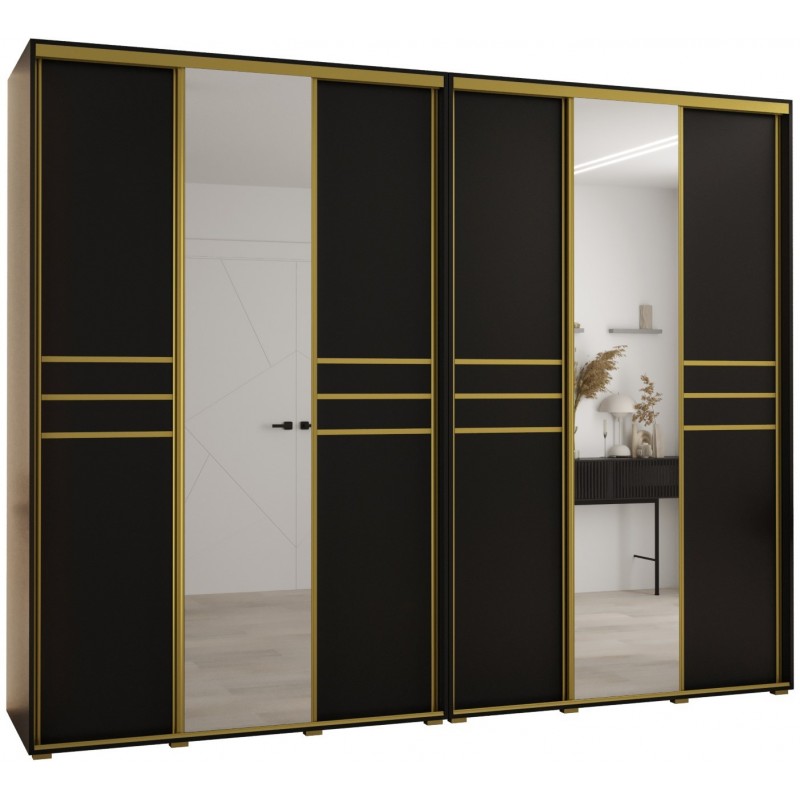 Szafa przesuwna wysoka Davos 11 300 głębokość 60 cm wysokość 235,2 cm