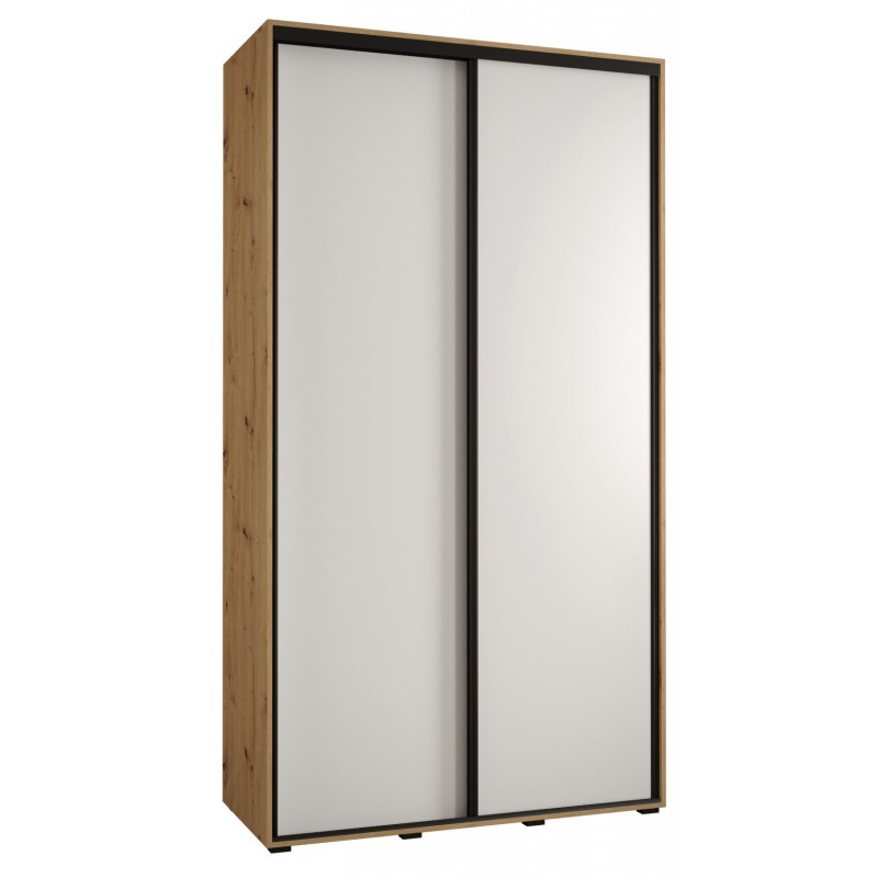 Szafa przesuwna Cannes 1 130 głębokość 60 cm wysokość 205,2 cm
