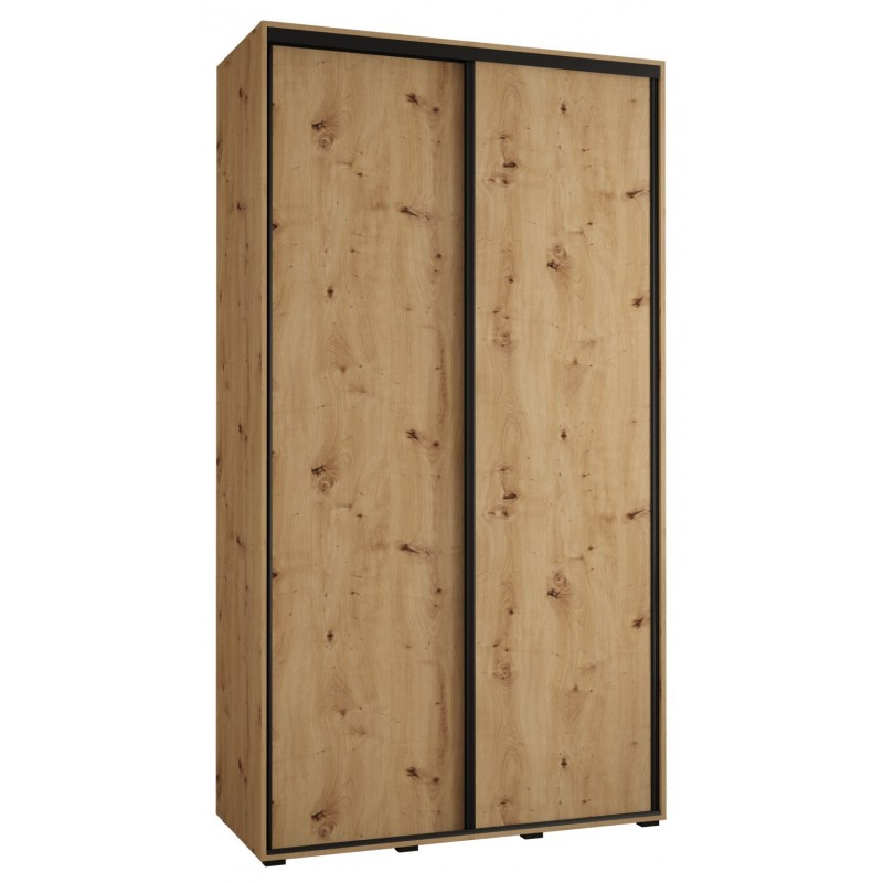 Szafa przesuwna do mieszkania Cannes 1 140 głębokość 45 cm wysokość 205,2 cm