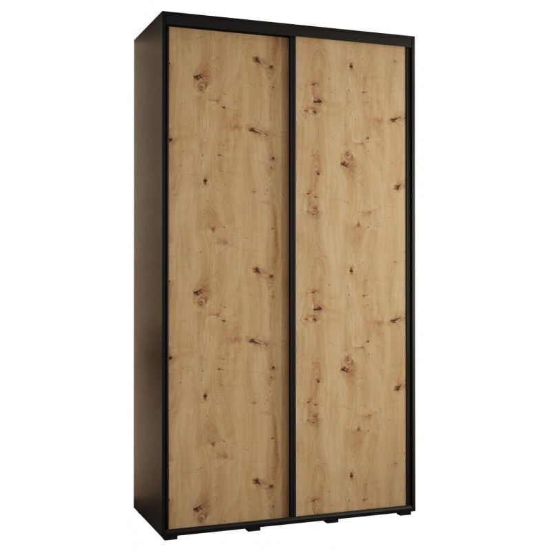 Szafa przesuwna wysoka Cannes 1 140 głębokość 60 cm wysokość 205,2 cm