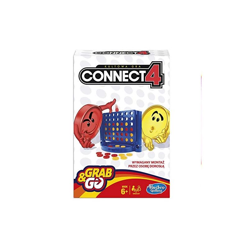 Zdjęcia - Gra planszowa GO Connect 4 Grab &  Gra Logiczna 6+ Outlet 