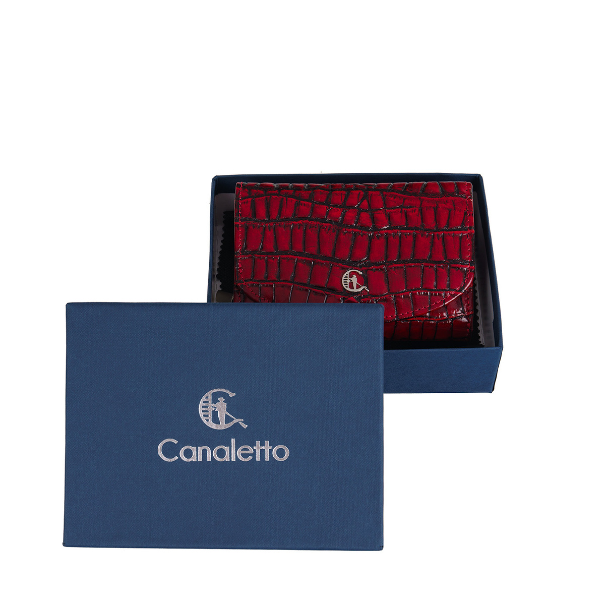 Portfel damski skórzany croco Canaletto PD1202cs96 RFID