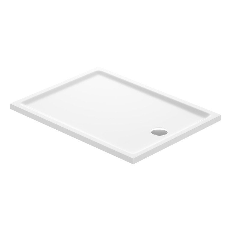 Cersanit Brodzik prostokątny Tako 120X90X4 cm syfon w zestawie S204-051