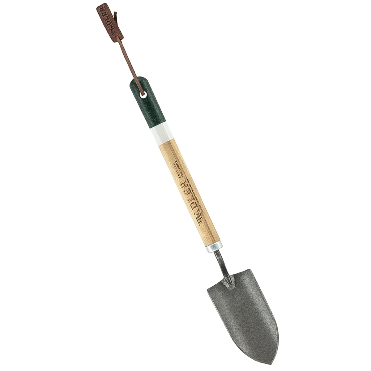 Łopatka ogrodnicza Adler Holly Green / White Hickory Wood, C45 (380.0E03KA025)