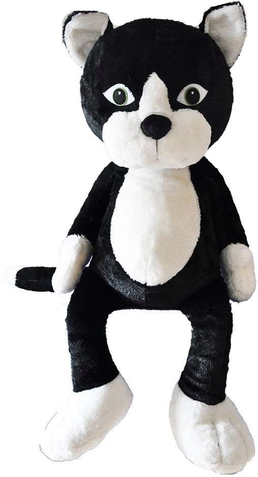 Maskotka Kotek Czarno-Biały Mruczuś - 95cm