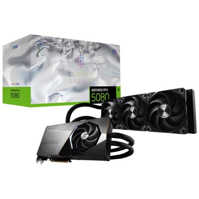 MSI GeForce RTX 5080 Suprim Liquid OC 16GB DLSS 4