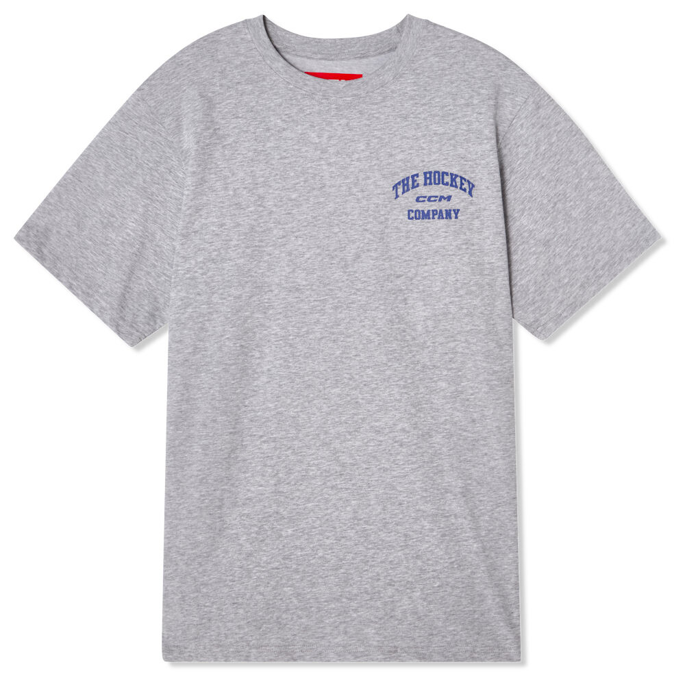Koszulka dziecięca CCM Athleisure Tee Grey Melange M