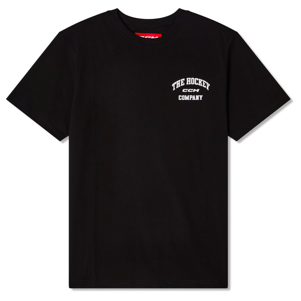 Koszulka dziecięca CCM Athleisure Tee Black XS