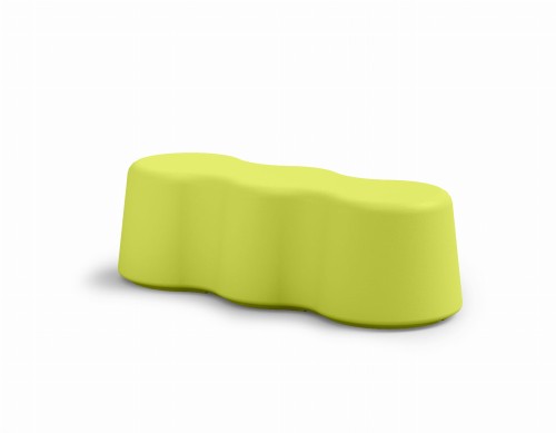 Ławka Peanuts 3 jasnozielony TRM - Lyxo Design