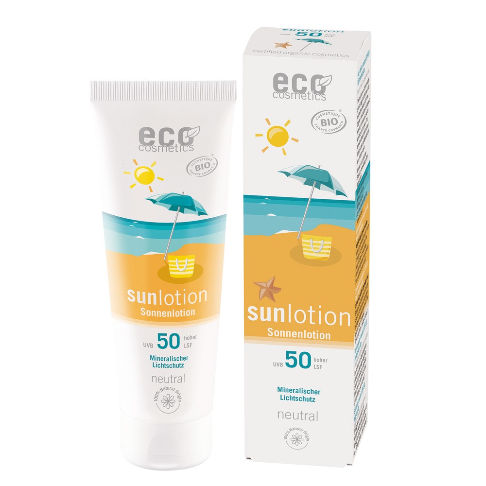 Emulsja na słońce SPF 50 Neutral NOWA RECEPTURA 125ml Eco Cosmetics