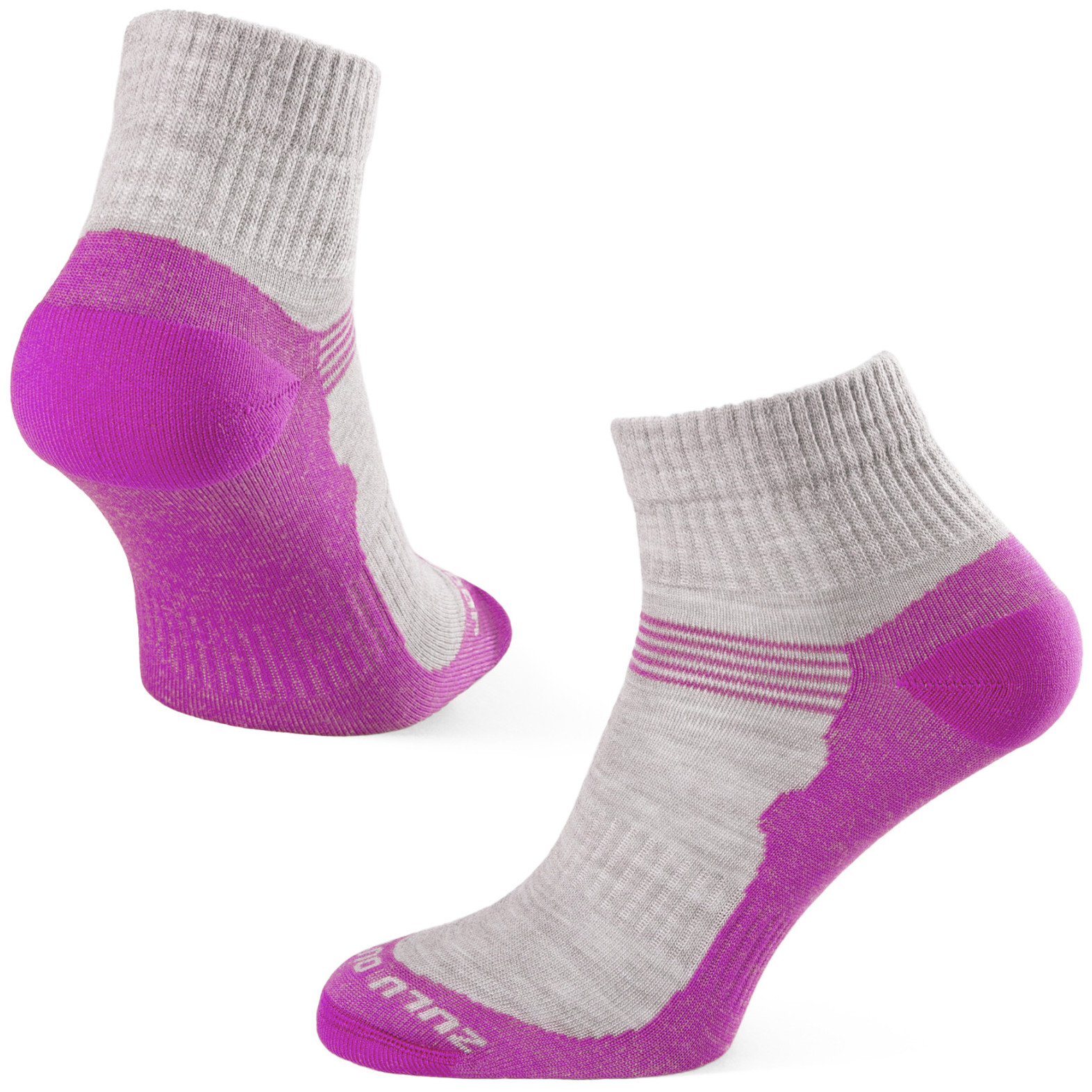 Skarpetki Zulu Merino Lite Rozmiar skarpet: 35-38 / Kolor: różowy