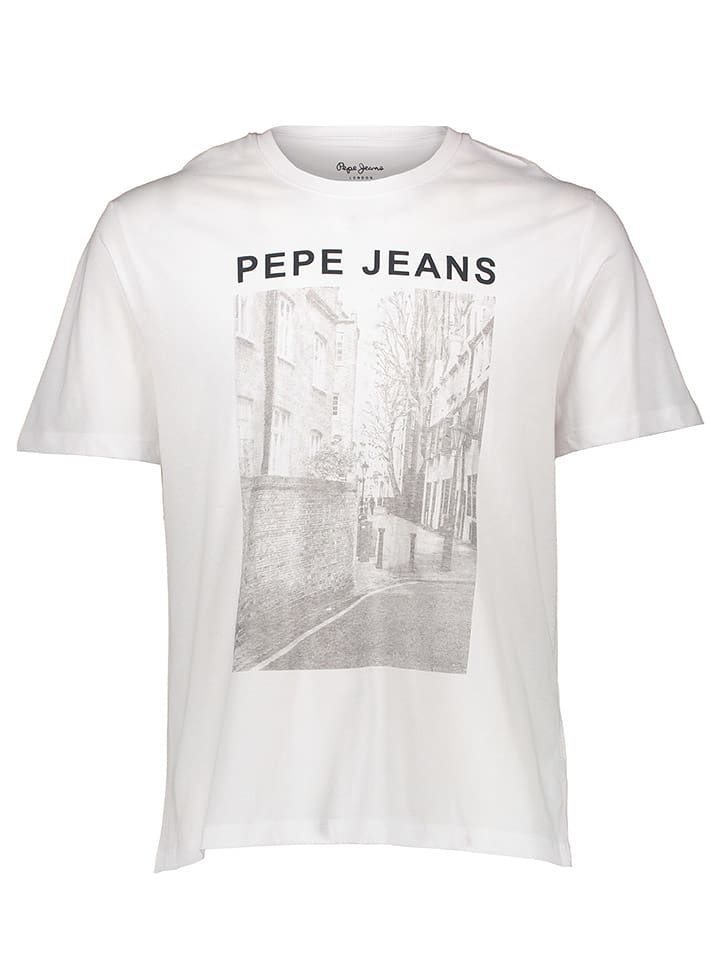 Pepe Jeans Koszulka w kolorze białym