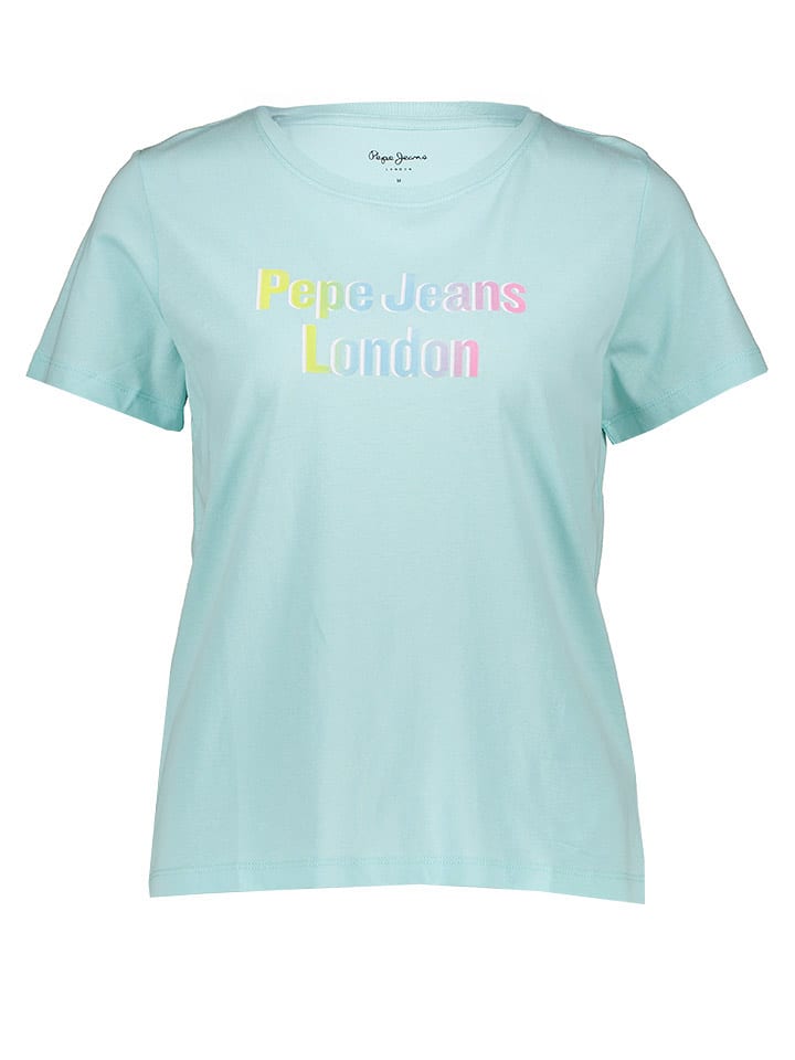 Pepe Jeans Koszulka w kolorze błękitnym