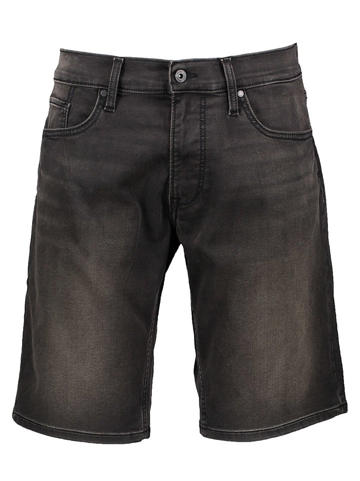 Pepe Jeans Bermudy dżinsowe w kolorze antracytowym