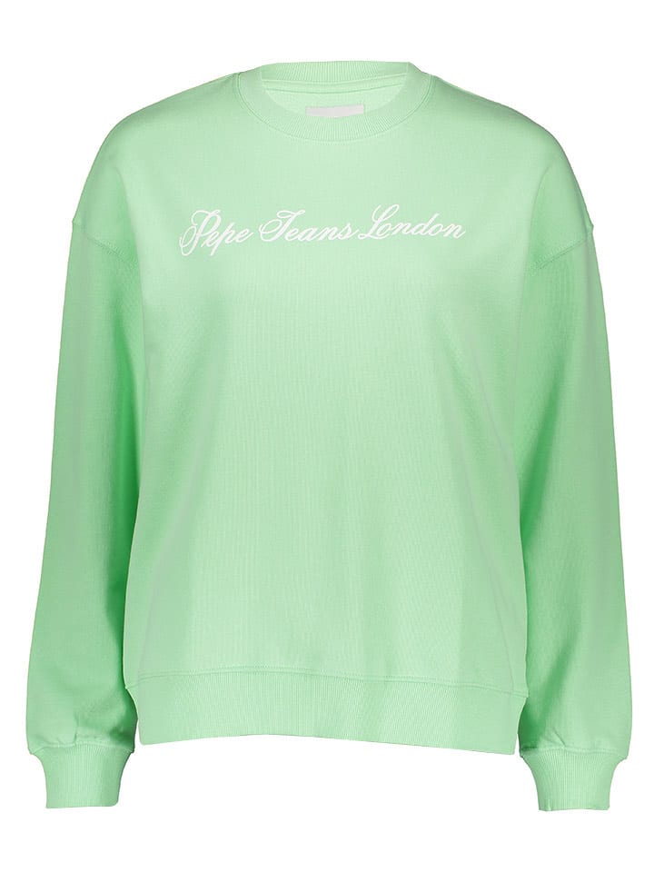 Pepe Jeans Bluza w kolorze zielonym