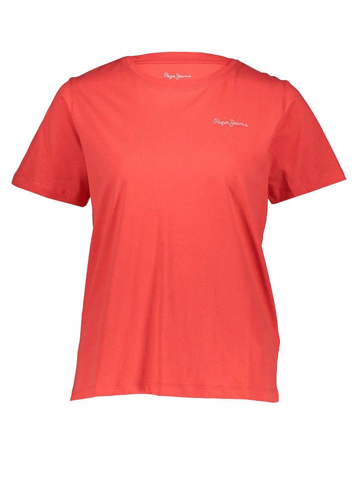 Pepe Jeans Koszulka w kolorze czerwonym