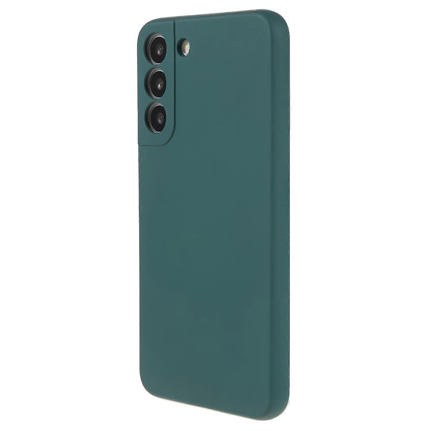 Dla Samsung Galaxy S21 FE 5G Gumowane etui na telefon z TPU Podszewka z włókna Osłona zapobiegająca zadrapaniom - zieleń wojskowa Wielobarwny Army ...