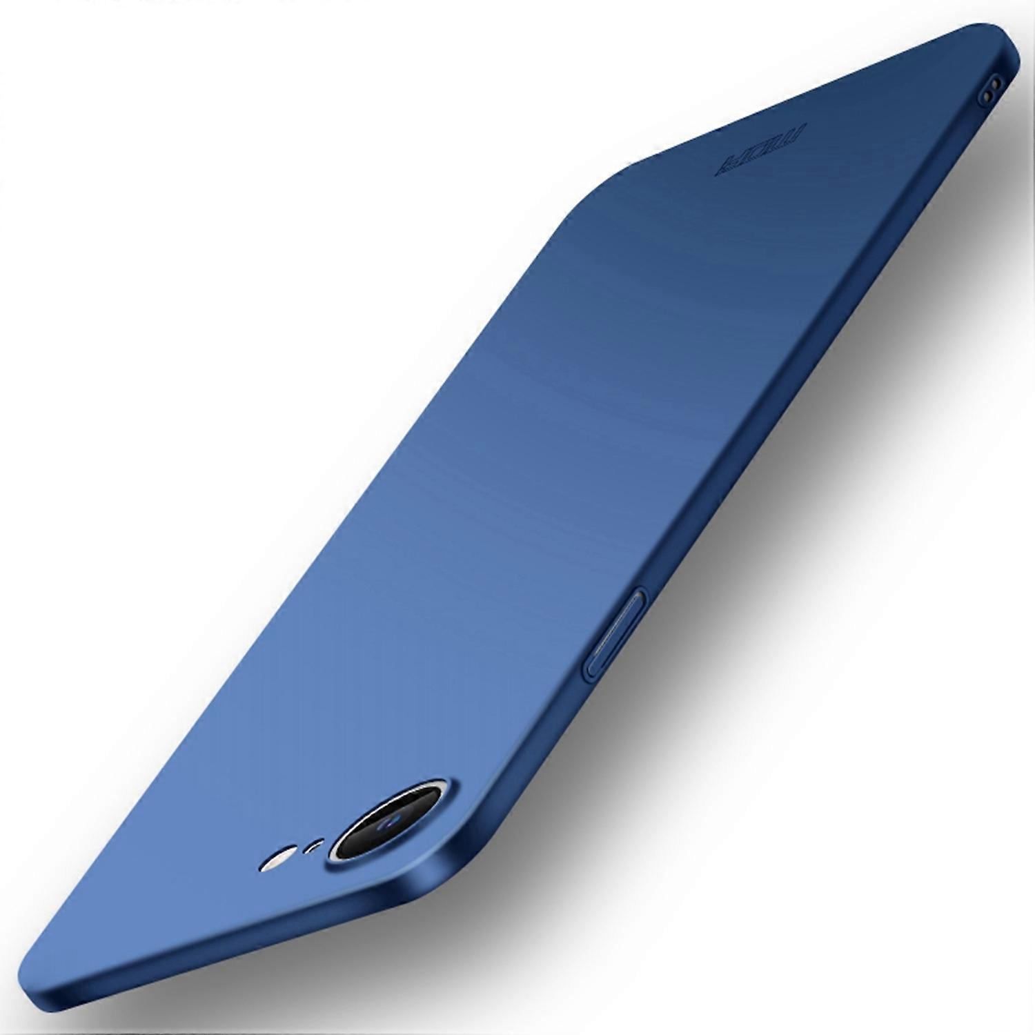 Do etui na telefon iPhone 16e MOFI Shield Matte Series Ultra Slim PC Protective Cover Wielobarwny Blue