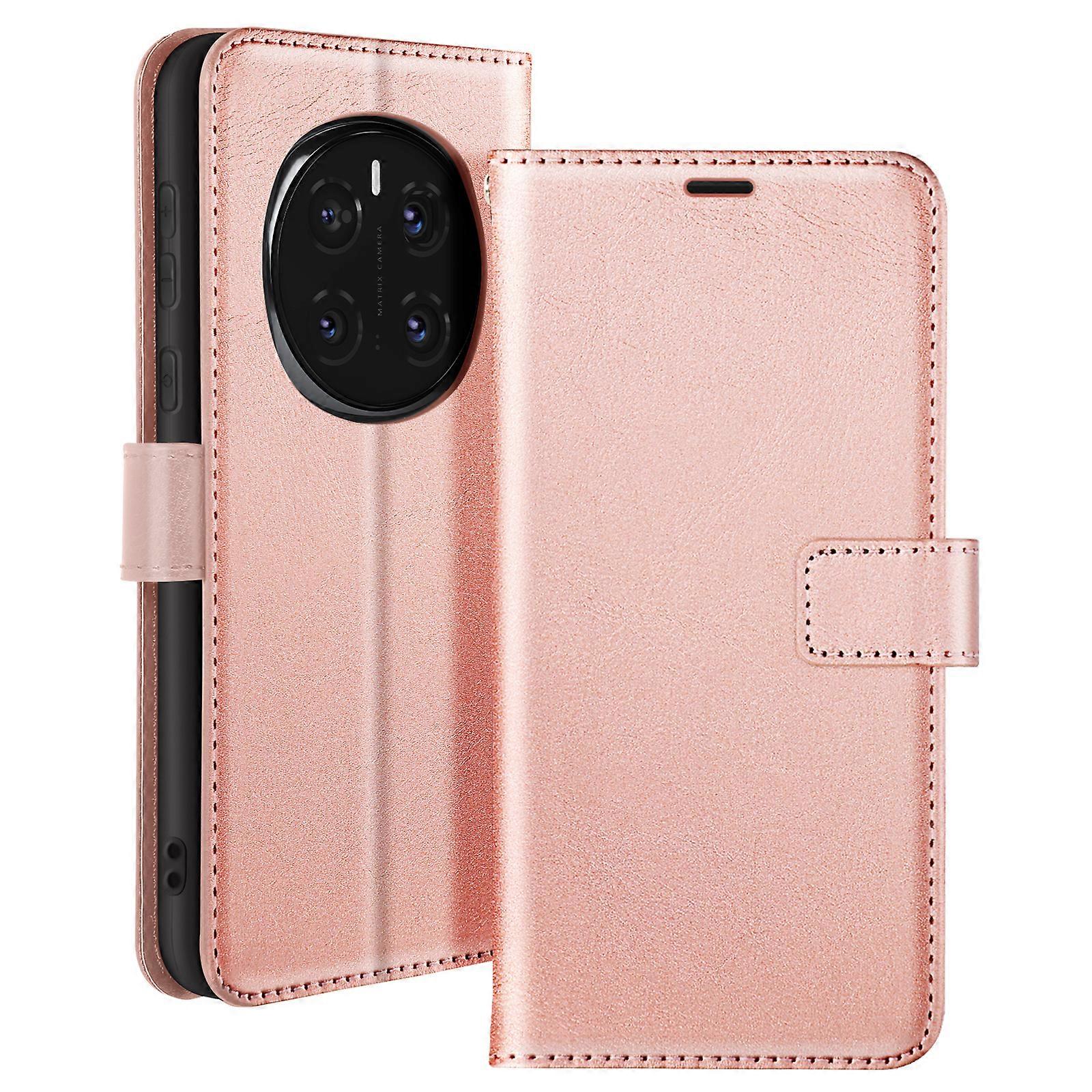 Mayaxess Etui na portfel Honor Magic 7 Pro ze smyczą, różowe złoto Różany szampan
