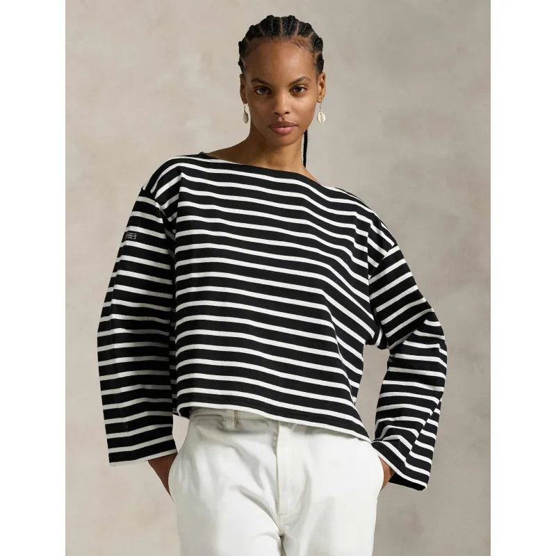 POLO RALPH LAUREN Bluzka MARINER Oversize fit