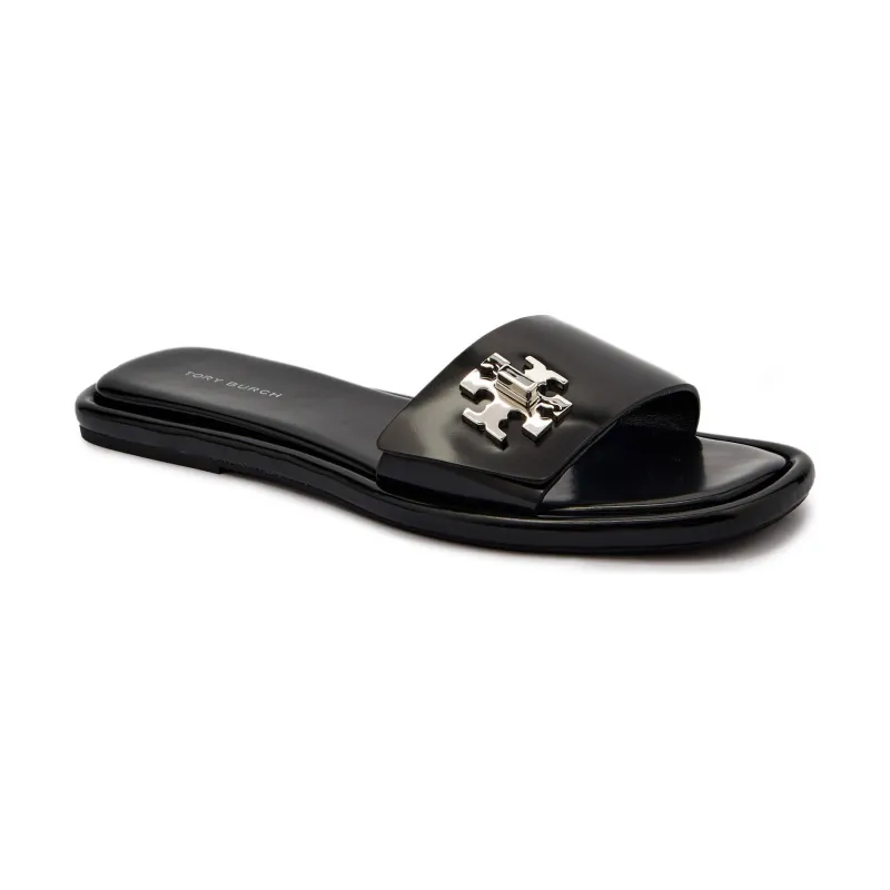 TORY BURCH Skórzane klapki T LOCK