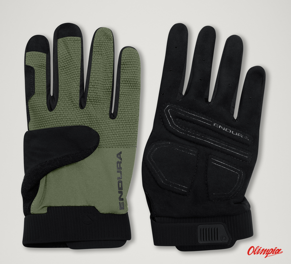 Rękawiczki Endura Loop Full Finger Green