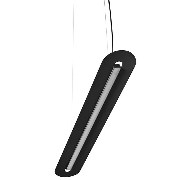 Ledowa lampa wisząca do jadalni Senkei SNA622P2 LED 19,2W 3000K czarna