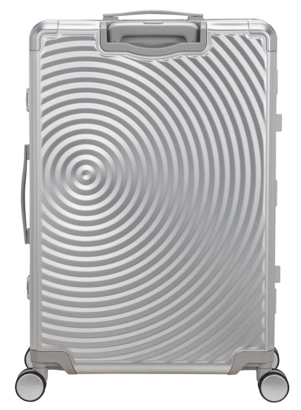 Walizka duża American Tourister Soundbox Alu - silver