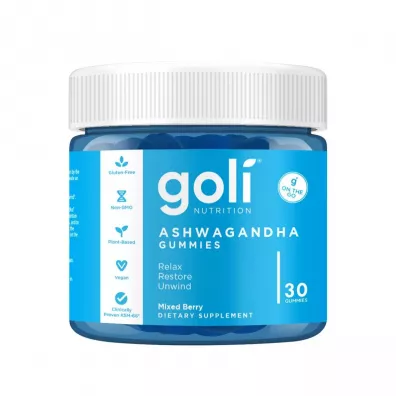 Goli Nutrition Ashwagandha KSM-66 Gummies Suplement diety 30 szt.
