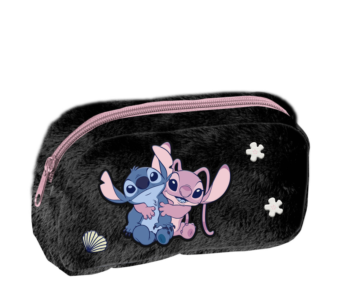 Pluszowy piórnik STITCH czarny