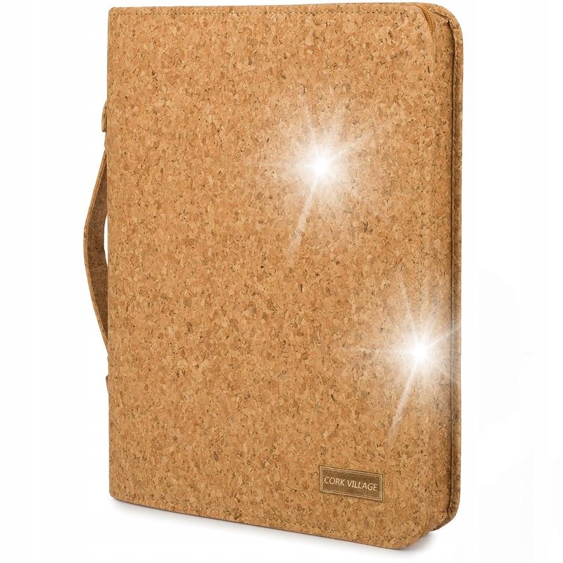 Aktówka torba teczka biwuar z korka wegańska premium naturalna CorkVillage