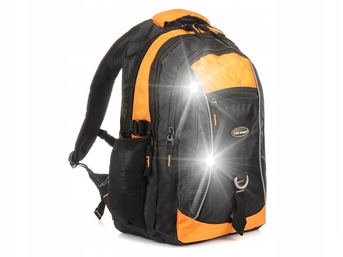 Plecak miejski solidny 3KOMOROWY SPORTOWY duży do pracy szkoły Bag Street