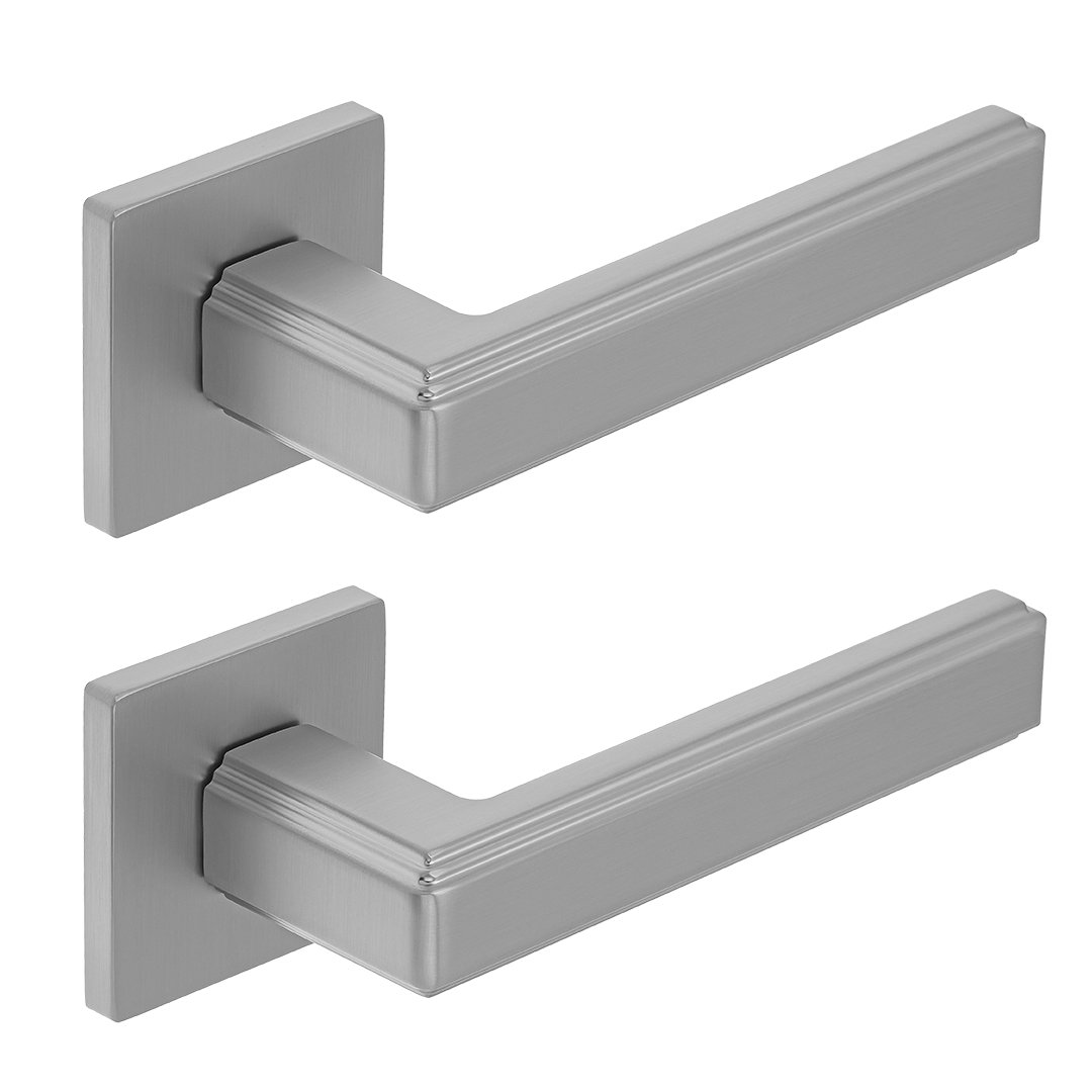 Klamka do Drzwi Wewnętrznych Srebrna TESSERA Kuchinox Klamka Wewnętrzna