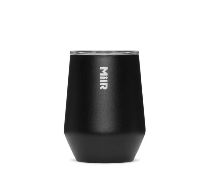 Kubek termiczny na wino MiiR Wine Tumbler, 295 ml, czarny