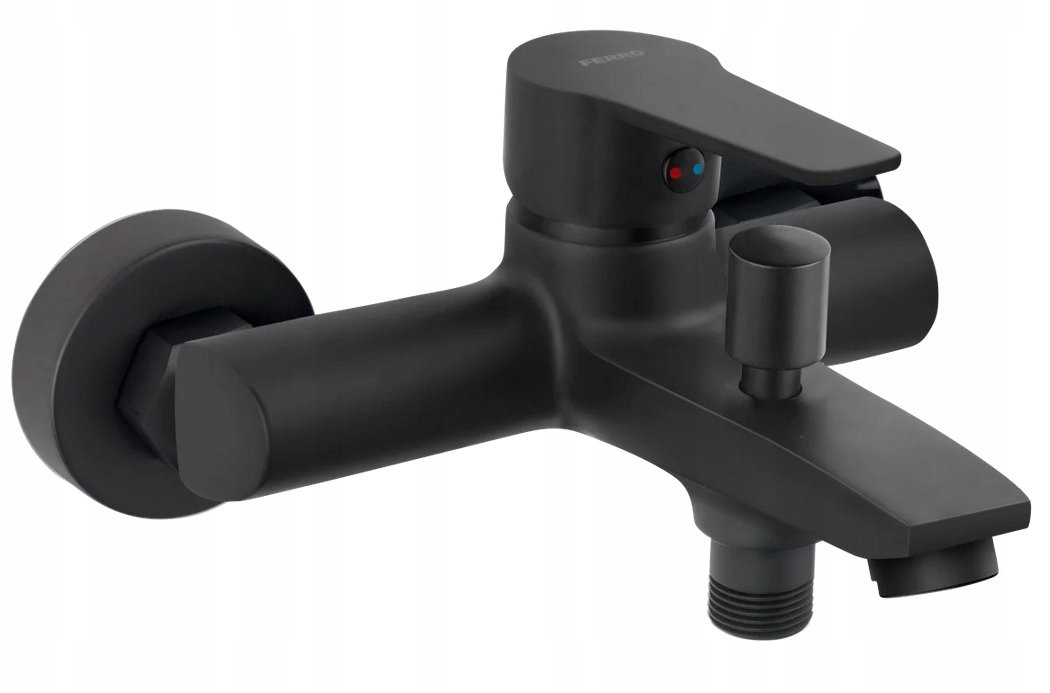 Ferro RITTO BLACK Bateria wannowa, bez zestawu natryskowego BTR1BL