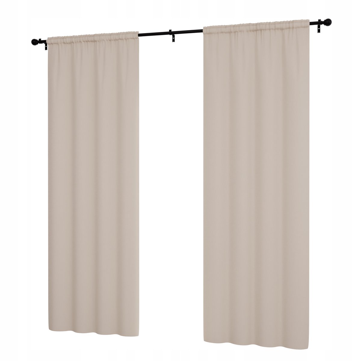 Zasłona gotowa gładka 145x180 Zasłony matowe zasłonki gotowe salon wybór