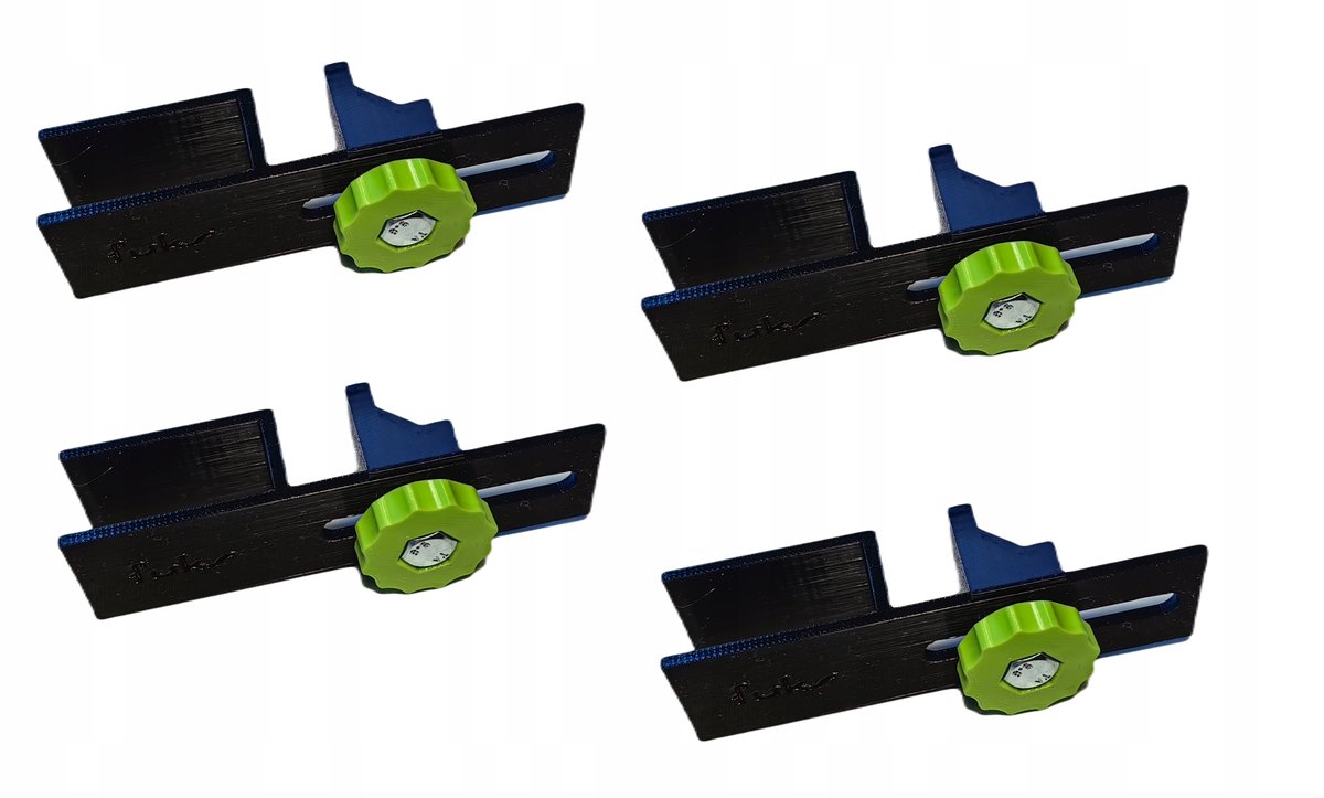 4x Trasowanie maskownic krzywe ściany 18mm
