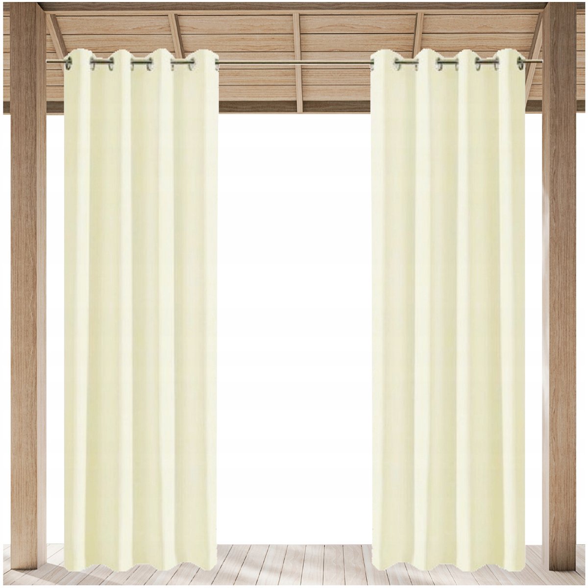 Zasłona zewnęrzna wodoodporna 155x260 zasłony na przelotkach dużo rozmiarów