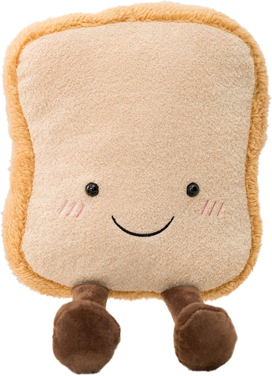 Pluszowa maskotka w kształcie jedzenia Chlebek Grzanka Uroczy Miękki Miś