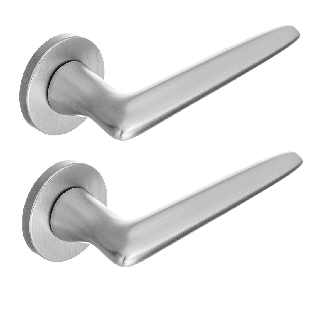 Klamka do Drzwi Wewnętrznych Srebrna FORMELIA Kuchinox