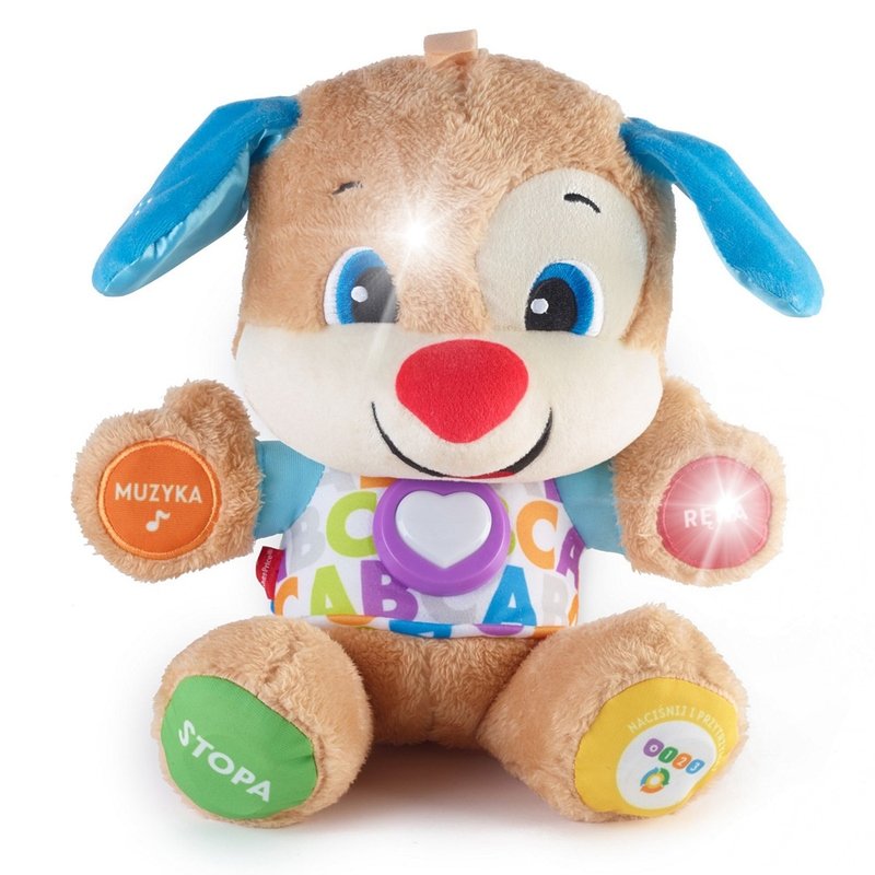 Zabawka edukacyjna FISHER PRICE Ucz się i śmiej! Szczeniaczek Uczniaczek