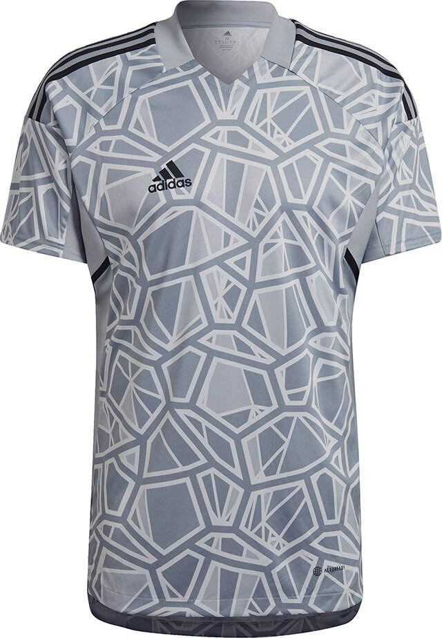 Koszulka męska Condivo 22 Goalkeeper Jersey Short Sleeve szara HB1622-S