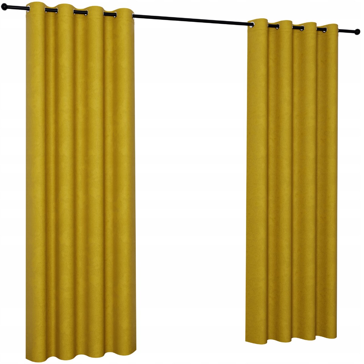 Zasłona welurowa 140x250 na przelotkach zasłony gładkie do salonu rozmiary