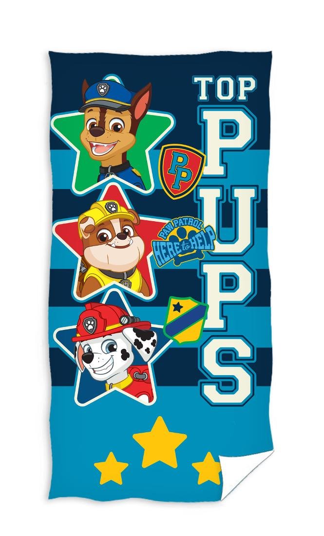Carbotex, Psi Patrol, Ręcznik dziecięcy, 70x140 cm