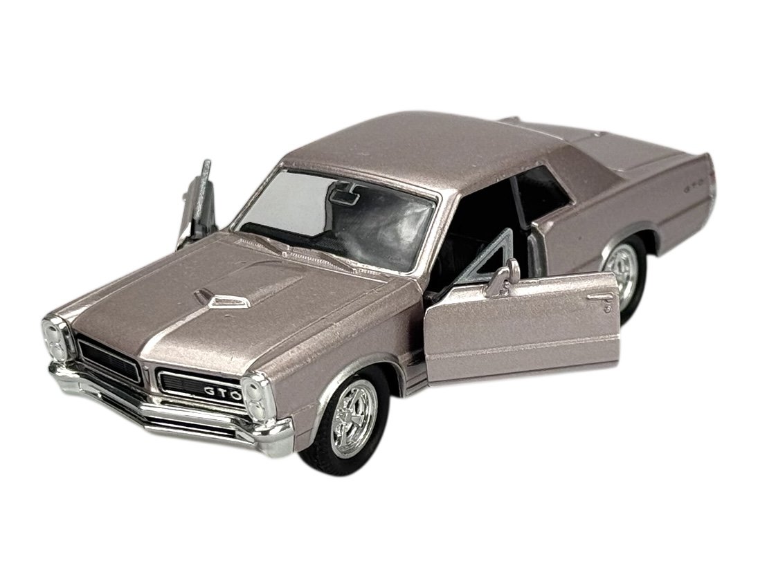 WELLY OLD TIMER 1965 PONTIAC GTO RÓŻOWY 1:34 SAMOCHÓD NOWY METALOWY MODEL