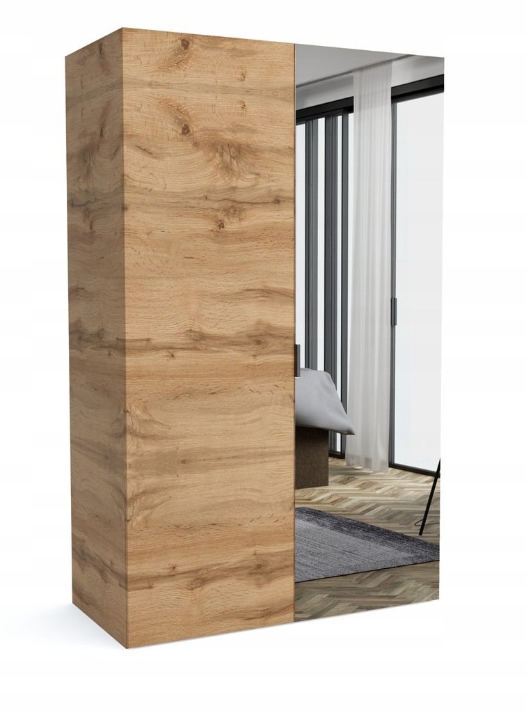 Szafa przesuwna na wymiar MAT 13 szerokość 110 cm