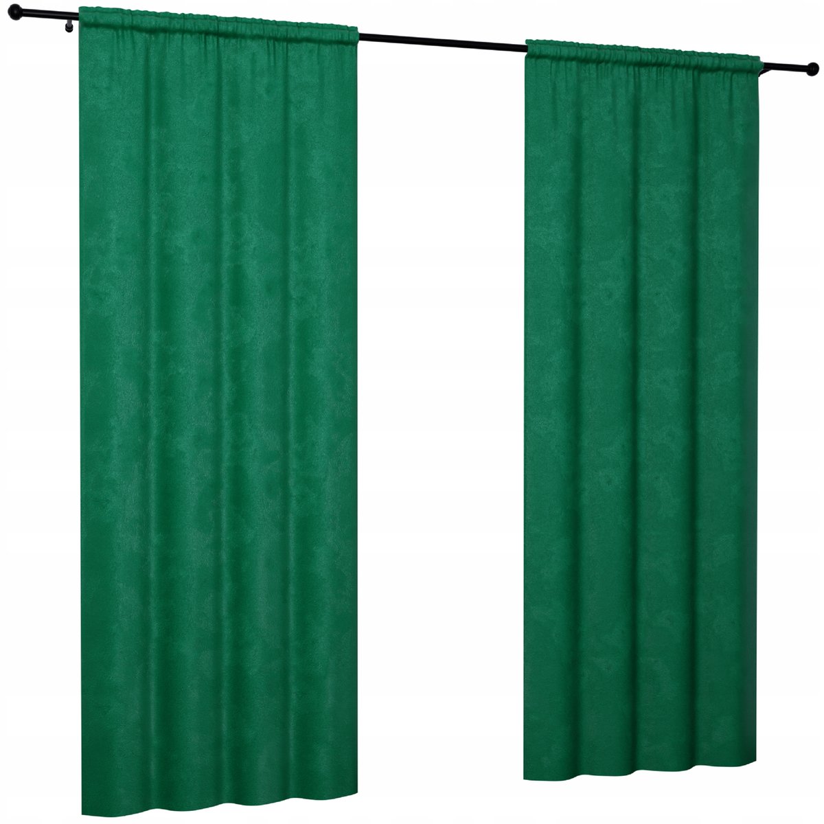 Zasłony gładkie matowe 140x230 WELUR zasłona gotowa welurowa na żabki