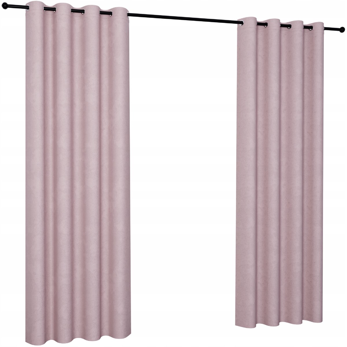 Zasłona gotowa welur 140x220 zasłony welurowe velvet na przelotkach kółka