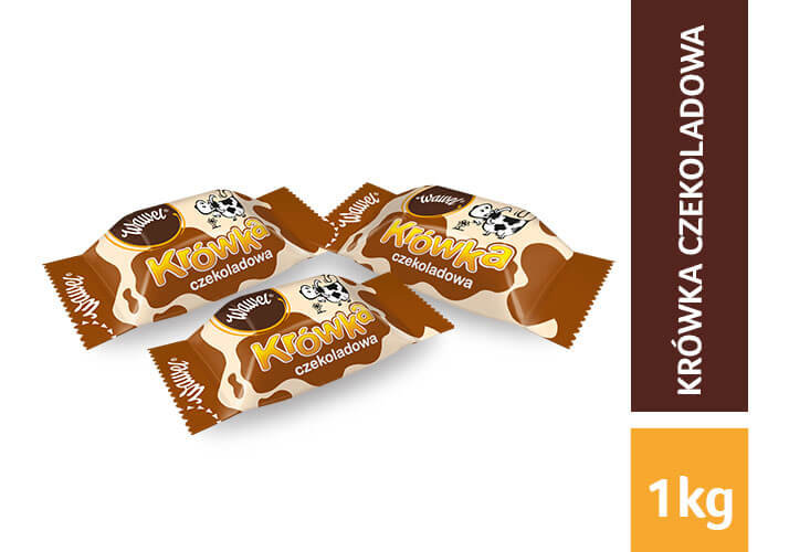 Wawel, cukierki krówki czekoladowe, 1 kg