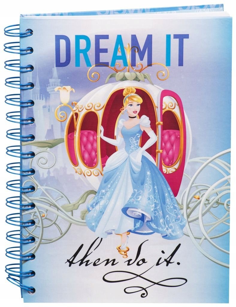 DISNEY PRINCESS Notes A5 Na Spirali W Linie 100k